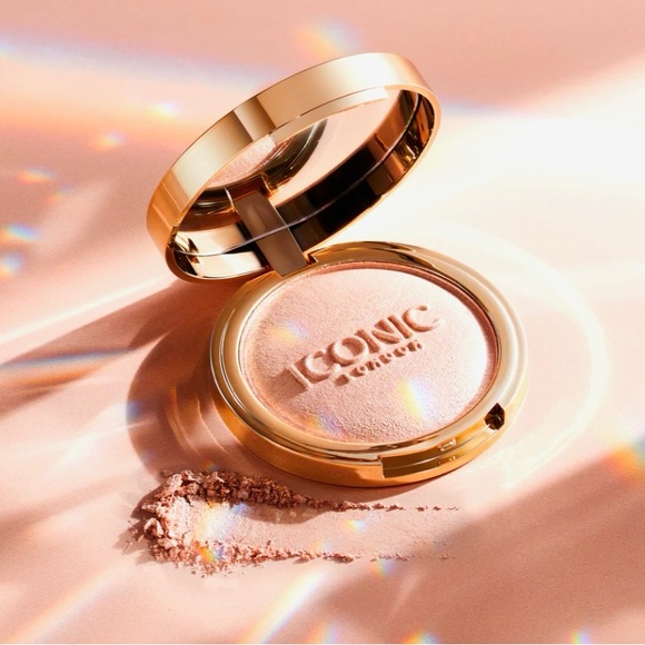 NWOT🎉 ICONIC LONDON Lit & Luminous Baked Highlighter - Picture 3 of 4